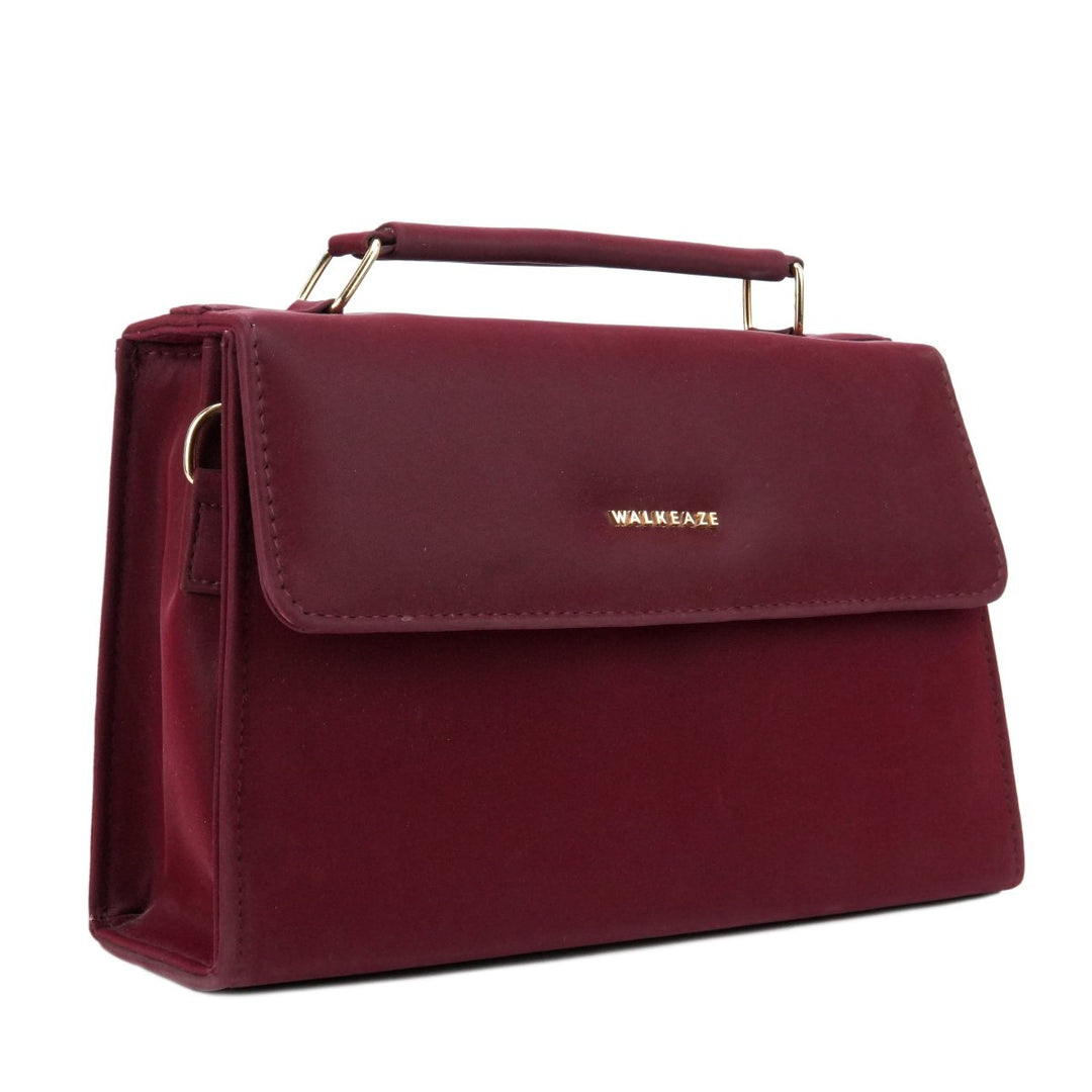 Women Hand Bag - 05556B - Hand Bag - Walkeaze