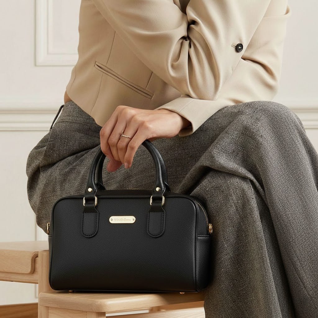 Women Hand Bag - 05594B - Hand Bag - Walkeaze