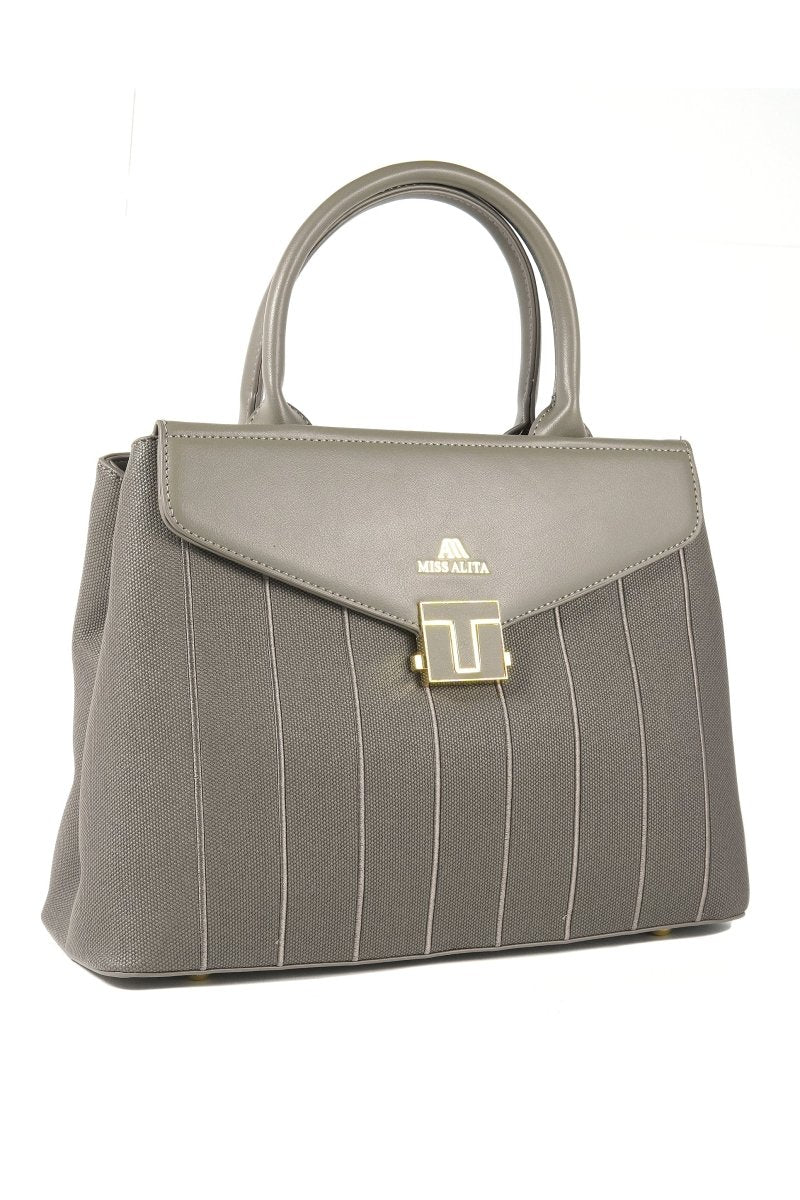 Women Hand Bag - 15132B - Hand Bag - Walkeaze