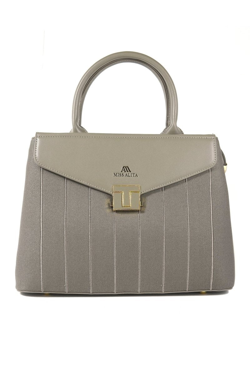 Women Hand Bag - 15132B - Hand Bag - Walkeaze