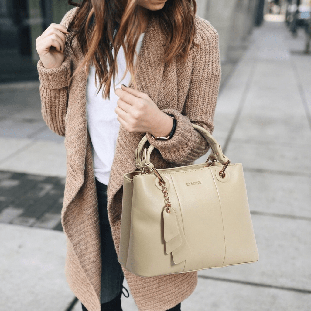 Women Hand Bag - 15229B - Hand Bag - Walkeaze