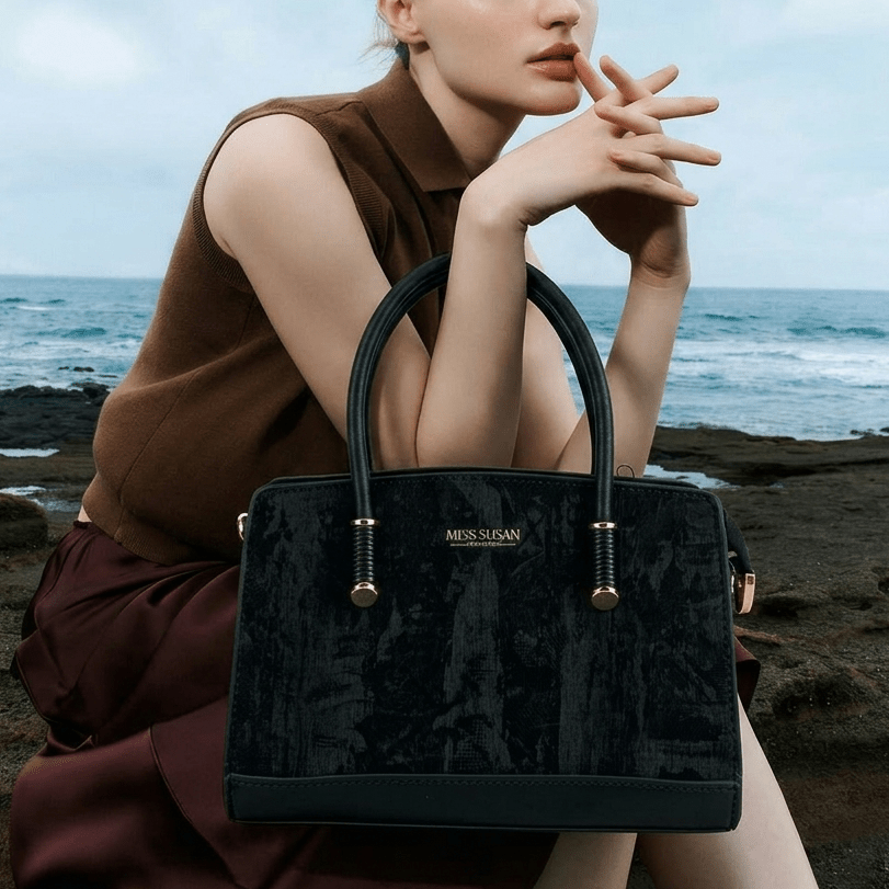 Women Hand Bag - 15515B - Hand Bag - Walkeaze