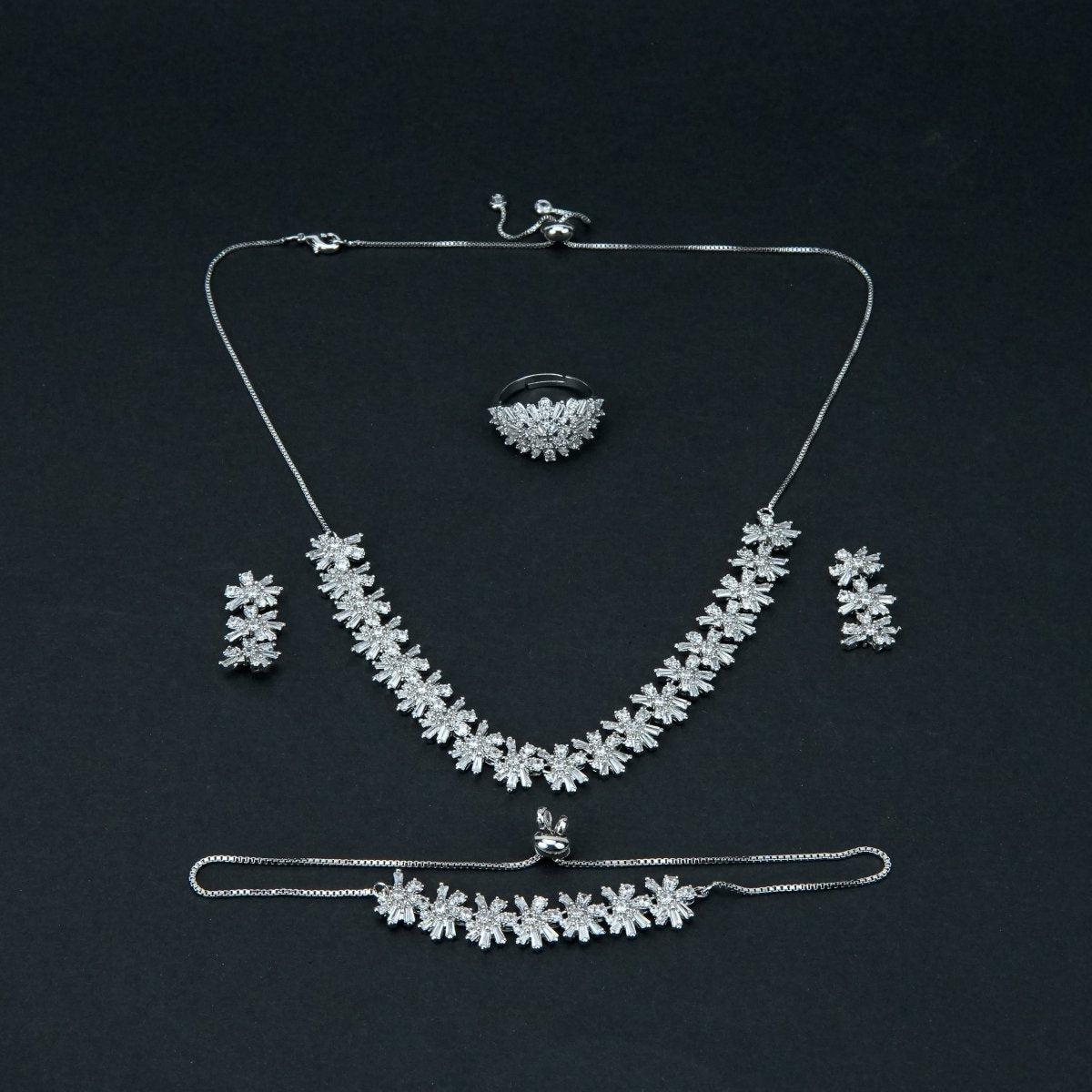 Women Necklace Jewelry 4 Pcs - 004805j