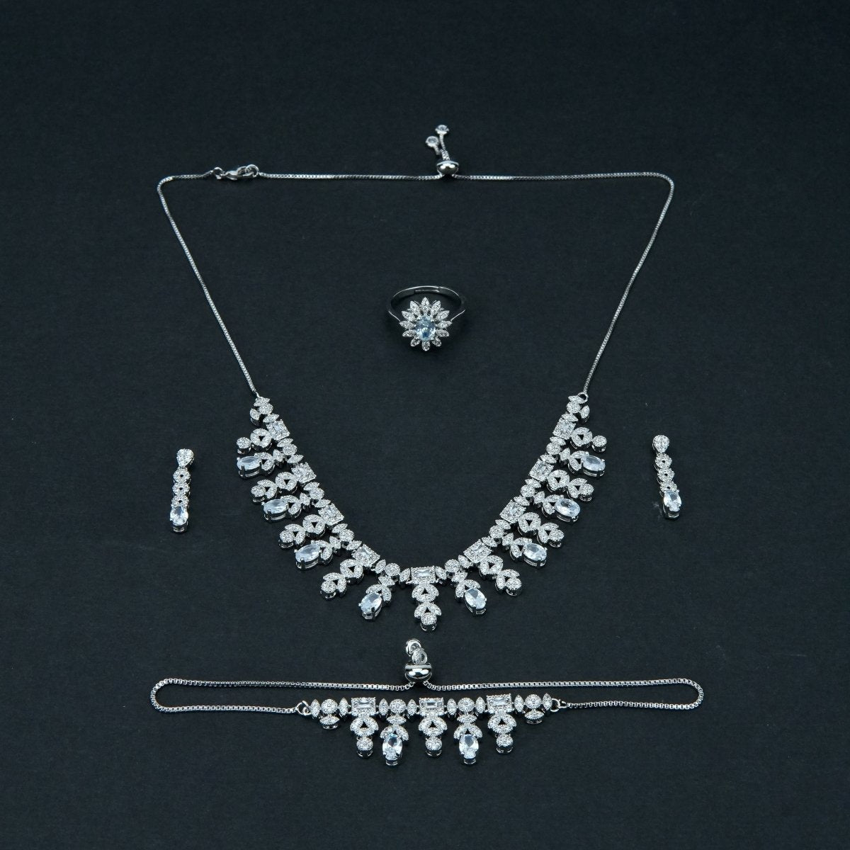 Women Necklace Jewelry 4 Pcs - 004806j