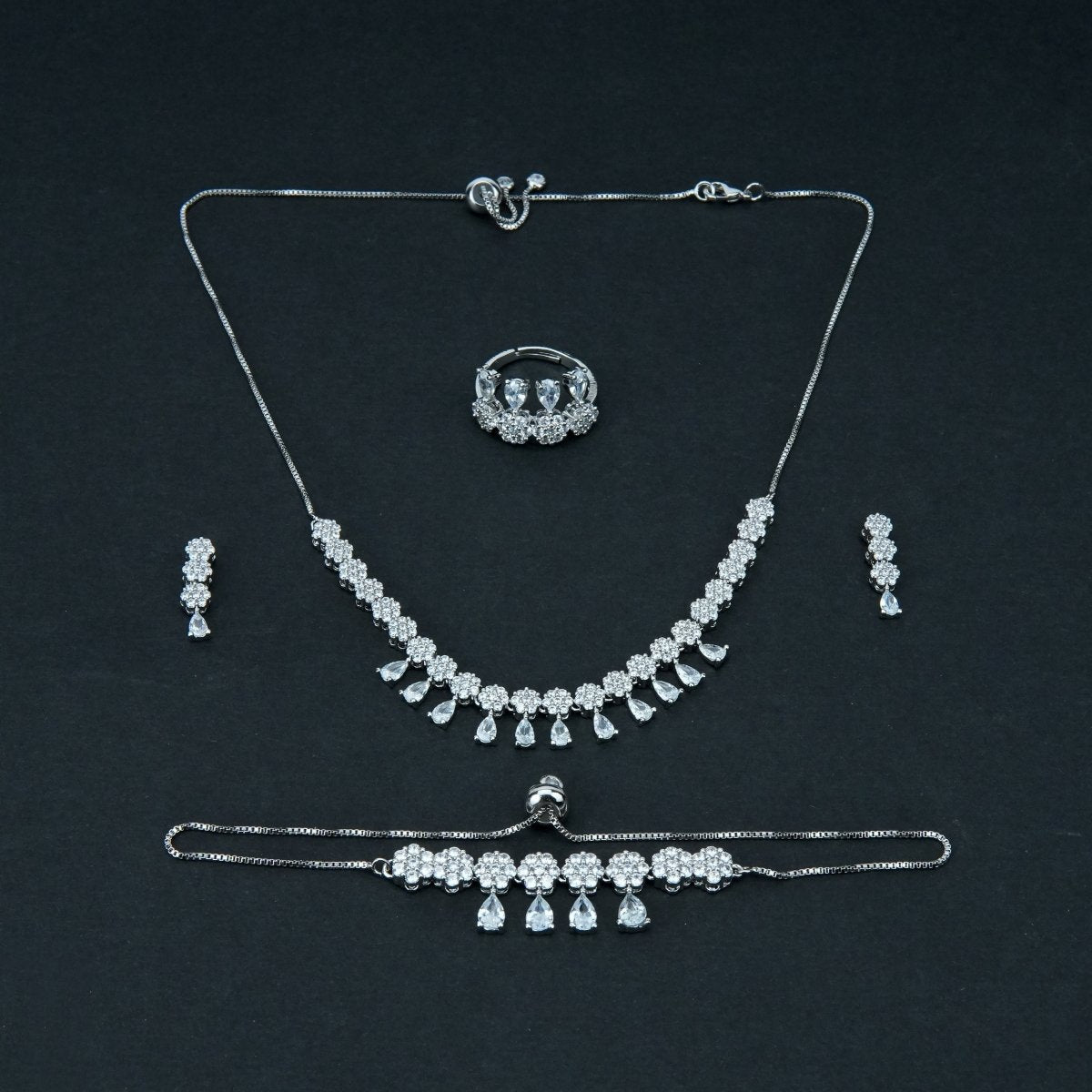 Women Necklace Jewelry 4 Pcs - 004812j