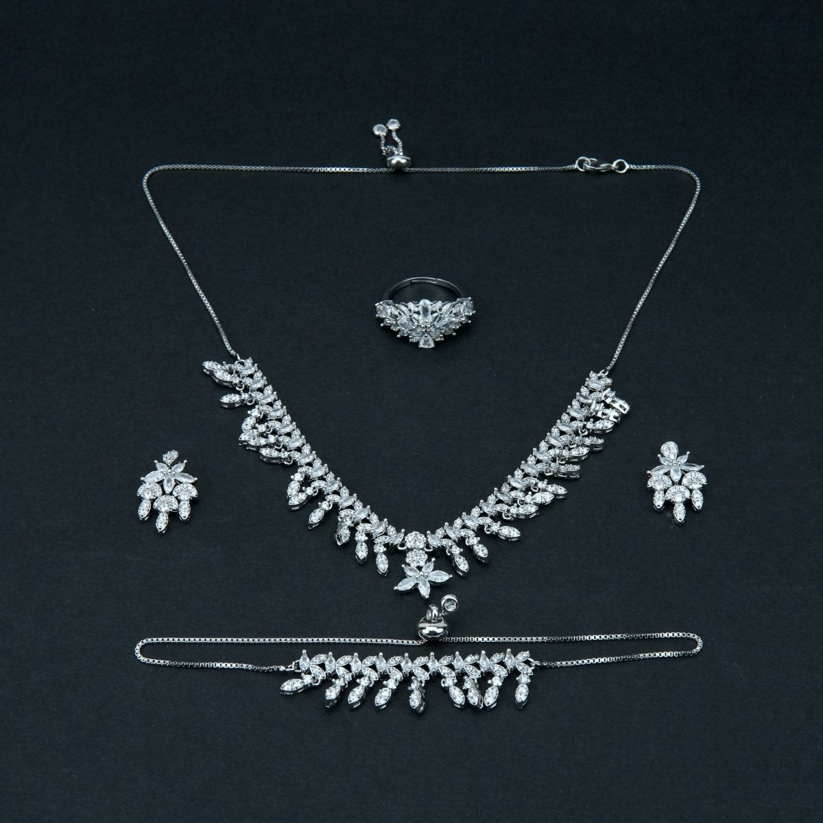Women Necklace Jewelry 4 Pcs - 004814j